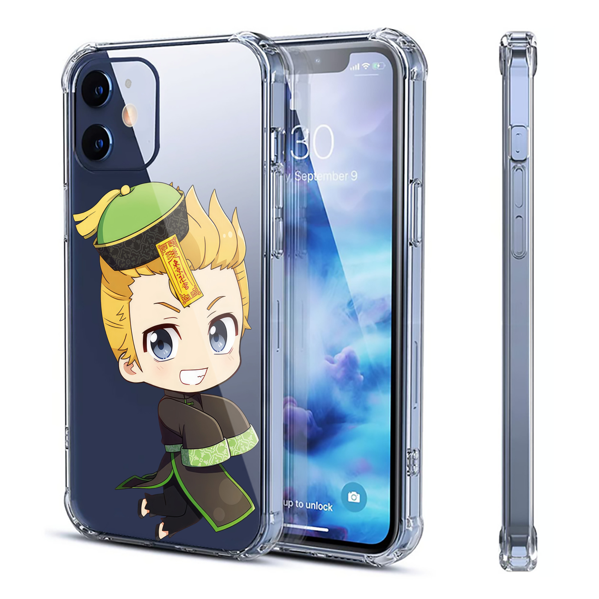 （画像用） 東京リベンジャーズ Tokyo Revengers 【iPhone 12シリーズ対応】透明スマホケース（クリアソフトケース）